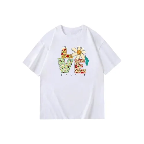 DOKZB Drop Shoulder Sleeve T Shirt Women's