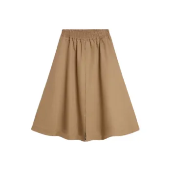 Golden Goose Morena Front Zip Midi Skirt