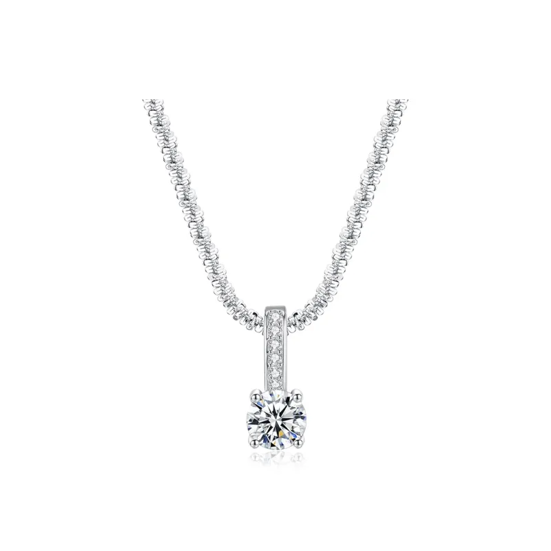 AKAK 925 Sterling Silver Necklaces Unisex-0