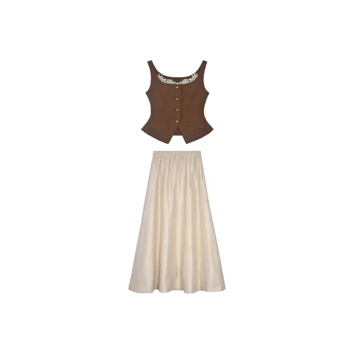 JOSR Two Piece Skirt Sets Women's