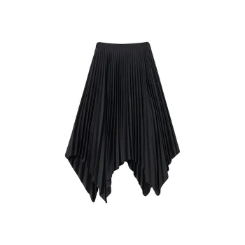 SOON FLOWER Casual Long Skirts Women's Black