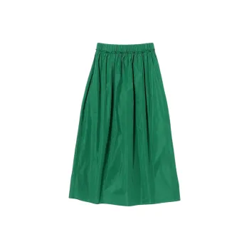 Beams Casual Long Skirts Women's Green