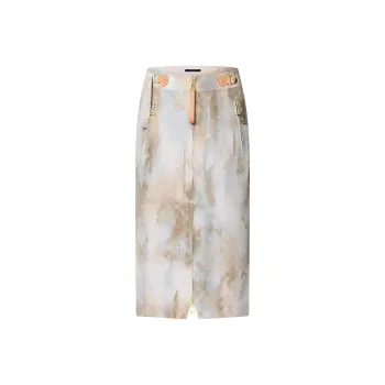 LOUIS VUITTON Monogram Cloud Utility Skirt