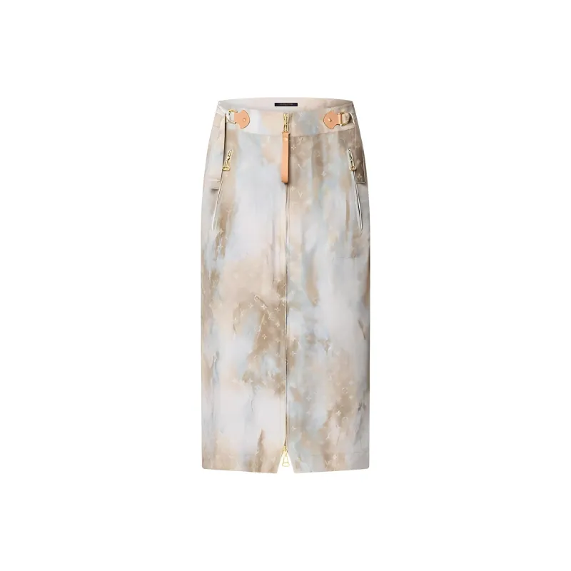 LOUIS VUITTON Monogram Cloud Utility Skirt-0