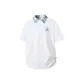 White (Back None Pattern Loose Fit)