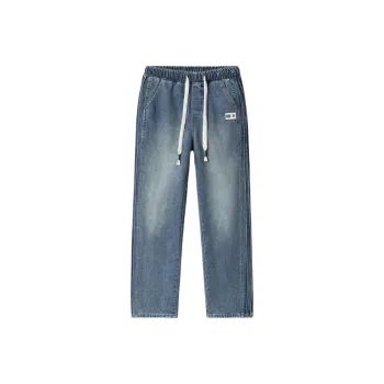 FCB ARCELONA Jeans Unisex Vintage Blue