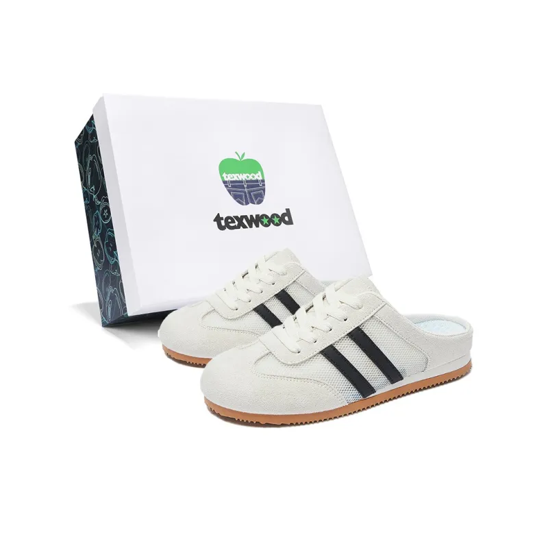 TEXWOOD Quiet Slip Resistant Closed Toe Slippers Women's Box-15