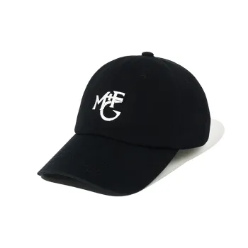 MARITHE FRANCOIS GIRBAUD Cotton Baseball Caps Unisex Black