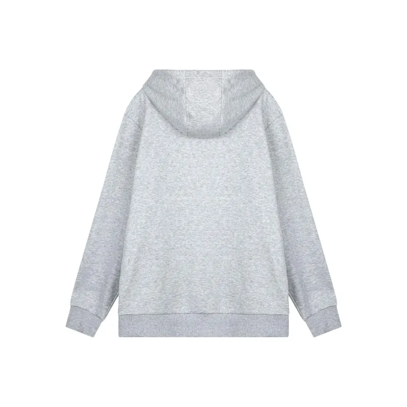 QIAODAN Sweatshirt Men's Gray Heather Gray-1