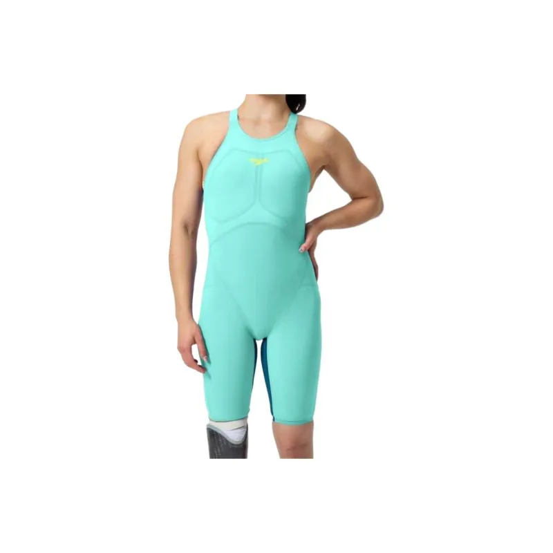 Speedo Fastskin LZR Pure Valor Arctic Glass One piece Swimsuit Women's Blue-0
