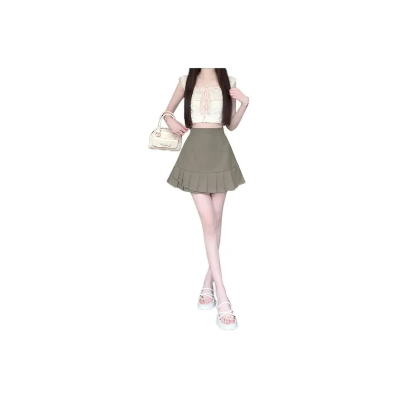 Mu Xiao Xin Casual Short Skirts Women's-13
