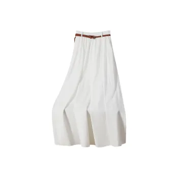 TOUCH Casual Long Skirt Women's White