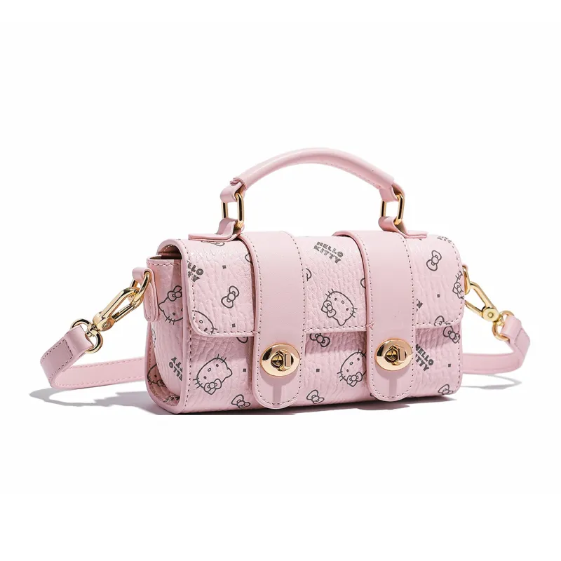 MESUCA Sanrio Hello Kitty Collaboration PU Handbag Women's Multicolor-2
