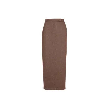 MaxMara Casual Long Skirt Women's Brown