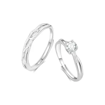 LUCA 999 Fine Silver Rings Unisex