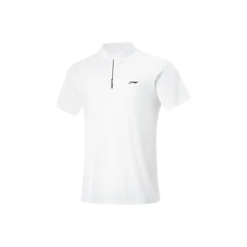 LiNing Polo Shirt Men's Standard White