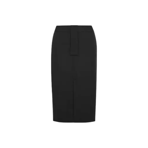 SAINT LAURENT Front Slit Pencil Skirt