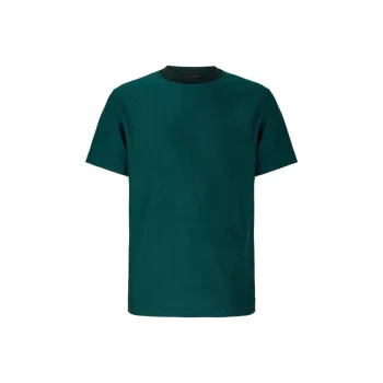 MISSONI Tone On Tone Zig Zag Jersey Crewneck T Shirt