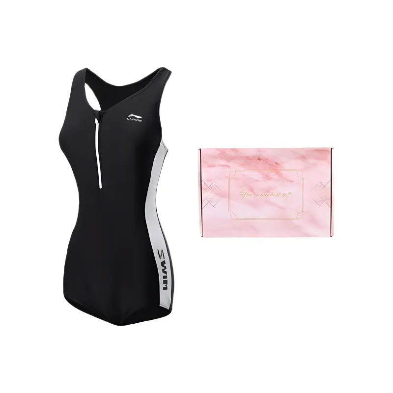 LiNing Swimwear Fashion Simple Women's-8