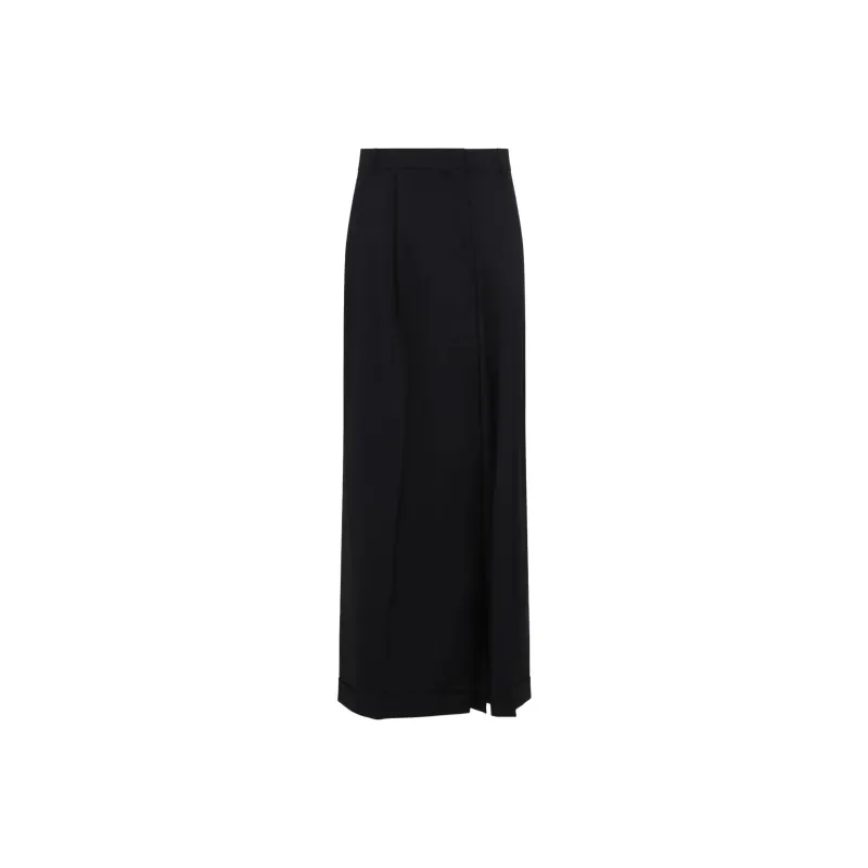 MOSCHINO Pleat Detailed Long Skirt-0
