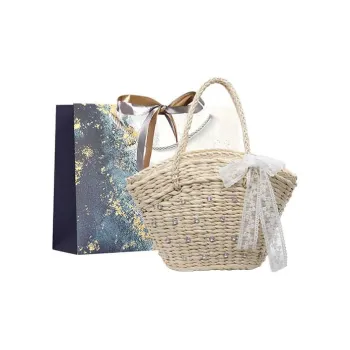Iman's House Straw Woven Handbag Women's Multicolor