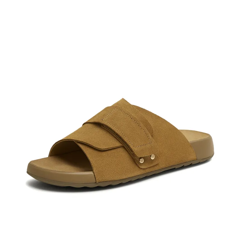 Teenmix Rubber Sole Quiet Slip Resistant Abrasion Resistant Cushioning Slide Slippers Women's-11