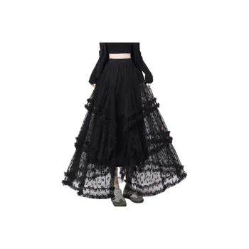 Cotton Gene Casual Long Skirt Women's