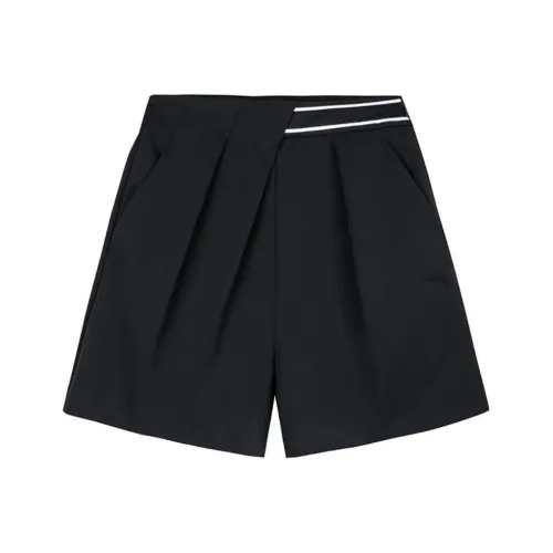 Anta Variety Training Collection Sports Shorts Women's Basic Black