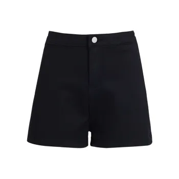 Jenna Chun Denim Shorts Women's Black