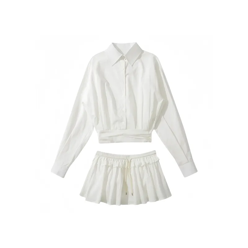 Icicofficial Two Piece Skirt Sets Women's-8
