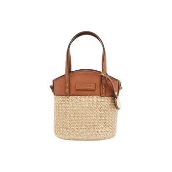 JACD PU Crossbody Handbag Medium Size Women's Light Brown