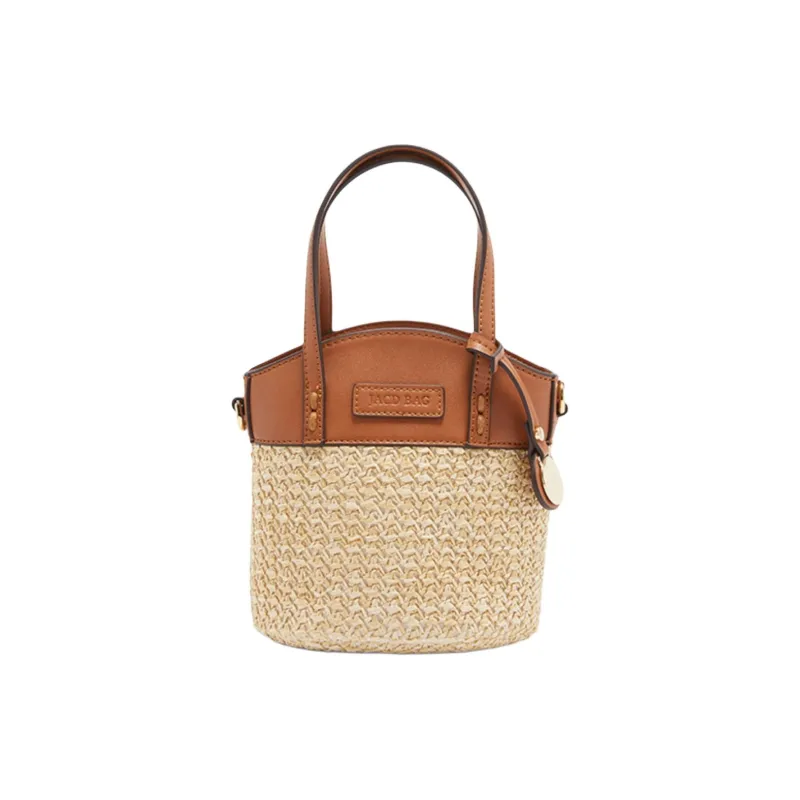 JACD PU Crossbody Handbag Medium Size Women's Light Brown-0