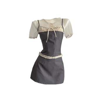 Icicofficial Two Piece Skirt Sets Women's