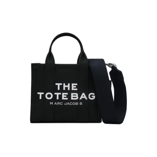 MARC JACOBS Resignation Canvas Tote Bag, Shopping Bag, Shoulder Bag, Crossbody Bag, Handbag Women's Black