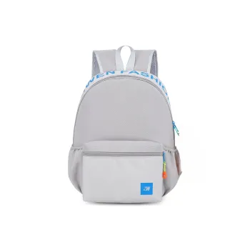 AIBAG Nylon Backpack Unisex Gray/Black/Pink/Light Green/Dark Blue