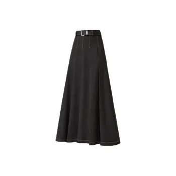 HELEH Casual Long Skirts Women's