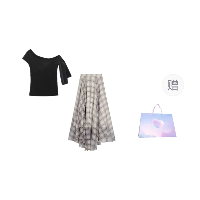 Aghr Two Piece Skirt Sets Women's-7