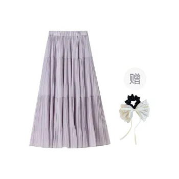 PAVEA Casual Long Skirts Women's