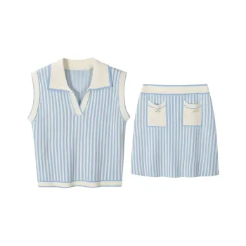 PLANE DRIFT Two Piece Skirt Sets Women's