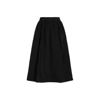 KARL LAGERFELD / Karl Lagerfeld Jeans Pleated Midi Skirt