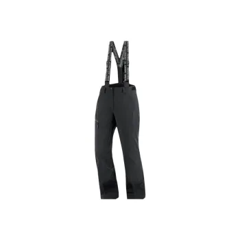 SALOMON BRILLIANT Ski Pants Women's Pitch Black