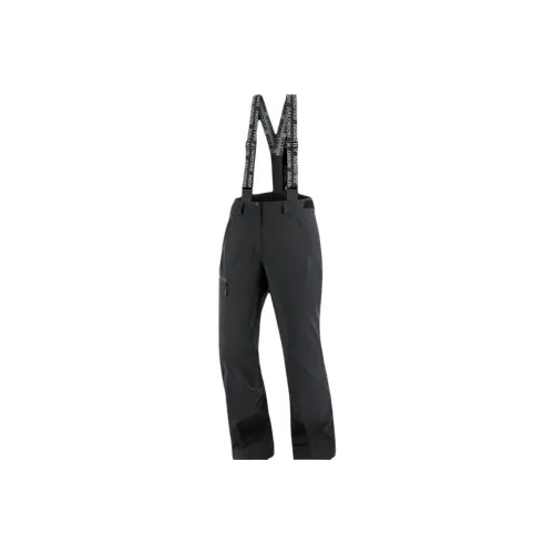 SALOMON BRILLIANT Ski Pants Women's Pitch Black