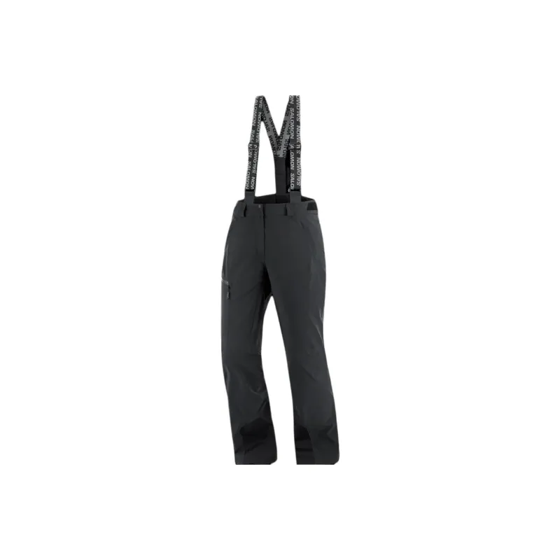 SALOMON BRILLIANT Ski Pants Women's Pitch Black-0
