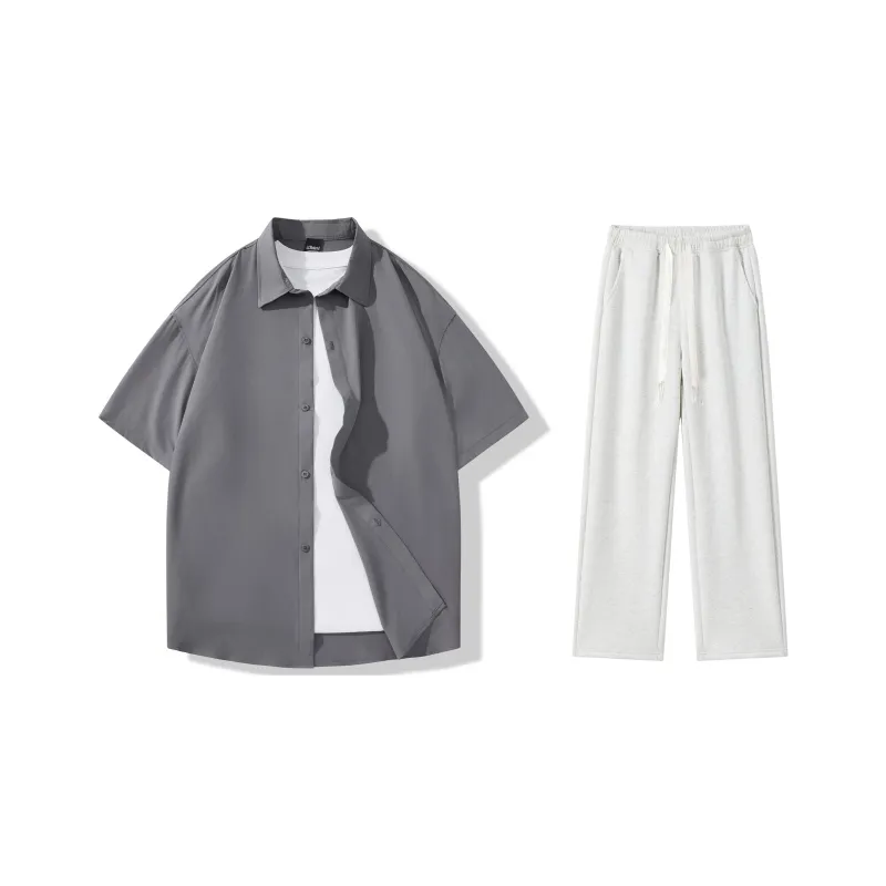 LA'T.WEEKEND Shirt Matching Set Unisex-76