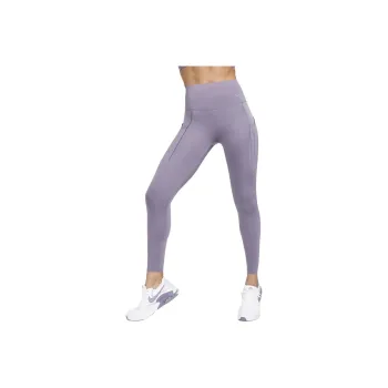 Nike Firm-Support High-Waisted 7/8 Leggings With Pockets Athletic Trousers Women's Purple