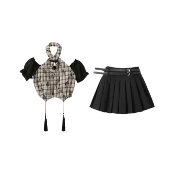 Lookinto Skirt Set Women's Black
