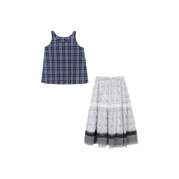 Incolore Two Piece Skirt Sets Women's