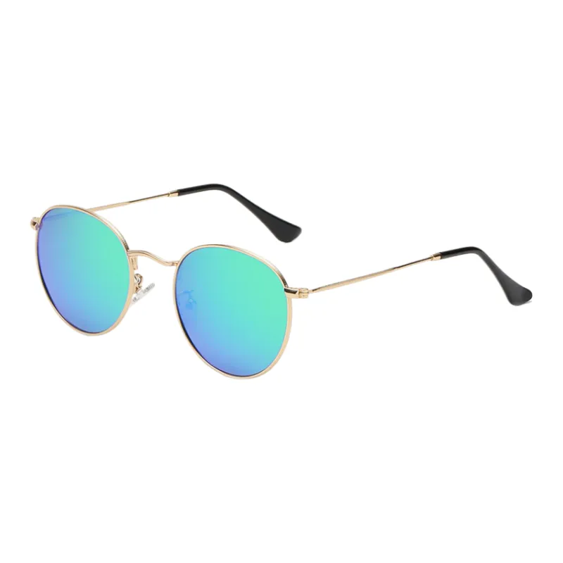 SOMAN Metal Round Sunglasses Unisex-13