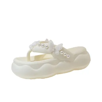 Puppytown Slip Resistant Abrasion Resistant Flip Flops Women's