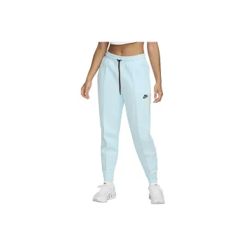 Nike Sportswear Women's Mid-Rise Joggers Athletic Trousers Women's Glacier Blue
